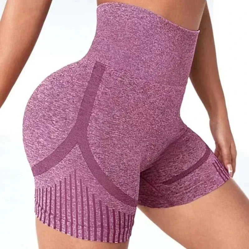 Seamless High-Waist Workout Shorts – view 5 of 12
