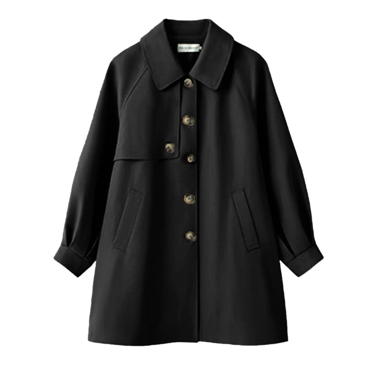 Classic Single-Breasted Trench Coat – view 3 of 6