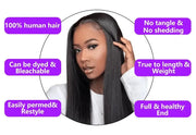 13x6 Chocolate Brown Body Wave Lace Front Wig 16-36 Inch Lace Frontal Wig 100% Human Hair Pre Plucked Colored Human Hair Wig