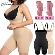 Full Bodysuit Shapewear for Women Tummy Control and Butt Lifter Slimming Sheath Push Up Thigh Slimmer Abdomen Body Shaper Corset