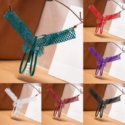 Lingeries For Woman Women'S Low Waist Butterfly Embroidery Briefs Solid Color Crotch Underwear Panties трусы женские