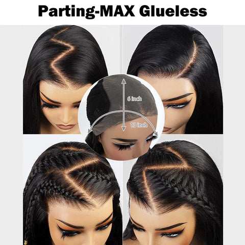 30 inch 100% glueless wigs Body Wave human hair Brazilian 13x6 hd transparent lace front wig human hair closure  7x6 250Density