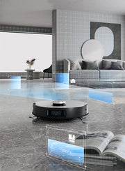 ECOVACS DEEBOT X1 OMNI White Fully Smart Robot Sweep Mop Self Clean Vacuum Cleaner Intelligent Home AI Cleaner Dust Auto Empty