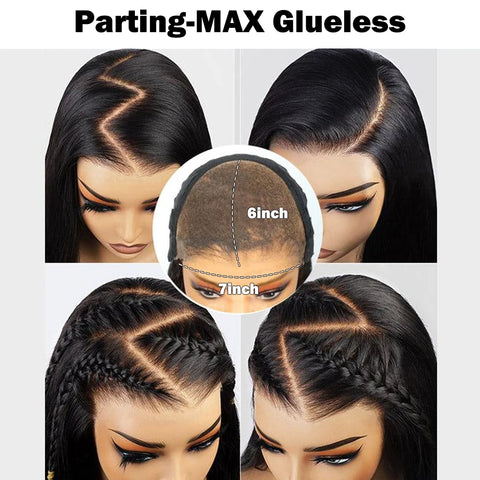 30 inch 100% glueless wigs Body Wave human hair Brazilian 13x6 hd transparent lace front wig human hair closure  7x6 250Density