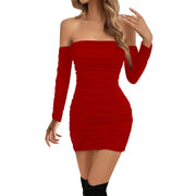 Elegant Sexy Dress Women Streetwear Strapless Bodycon Dress Nightclub Aesthetic See Thourgh Hottie Party Dress Female