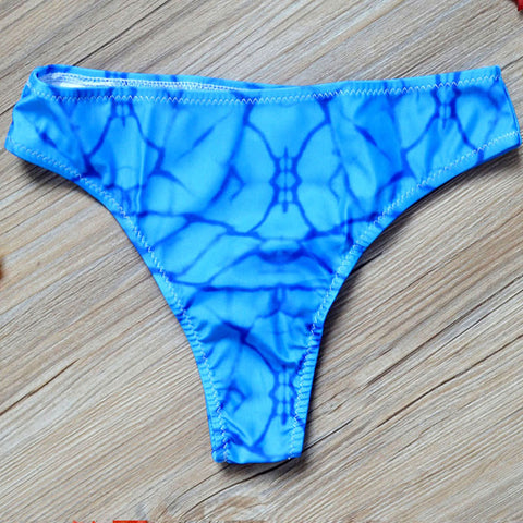 Separates For Woman Girl Sexy Brazilian Swimwear Womens Micro Bikini Panties Hot Print Briefs Rainbow Swimsuit Underwear