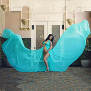 Maternity Photography Props Diy Cloak Dress Chiffon Fabric Simple Props Sleeveless Maternity Solid Dress платье для беременных