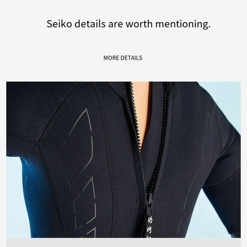 NEW Wetsuit 3mm Neopreno Surf Suit Short Sleeve Swimwear Kitesurf Scuba Diving Suit Spearfishing Swimsuits for Women