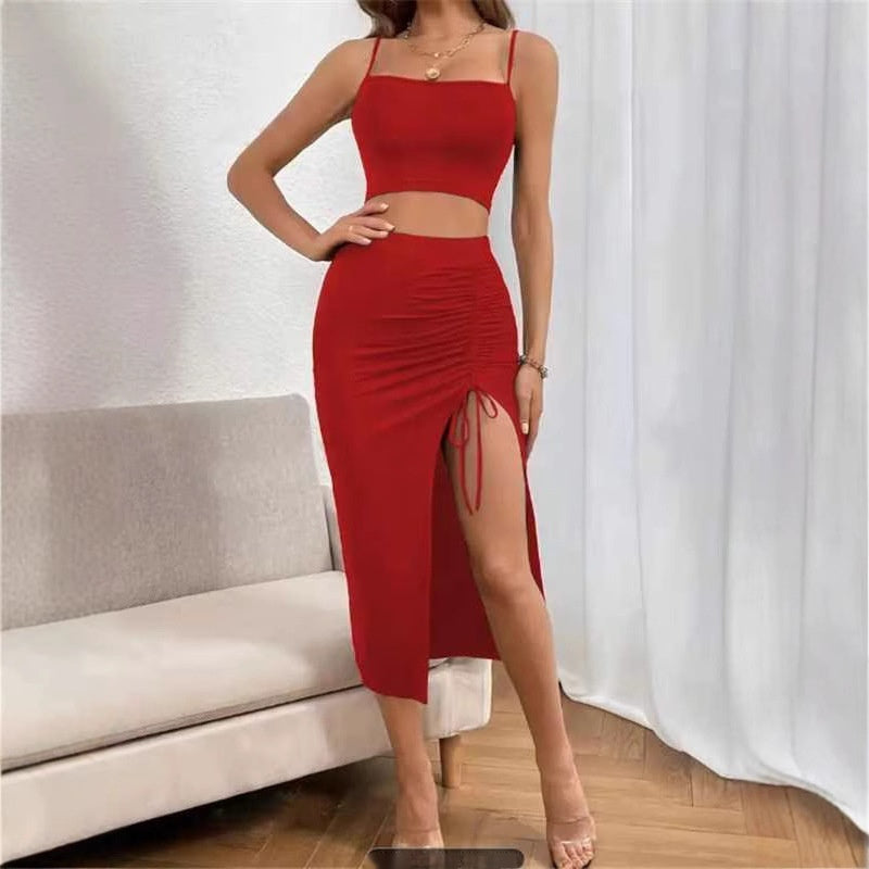 Sleeveless Split Midi Dress Set – view 2 of 5 | My Dressing Room