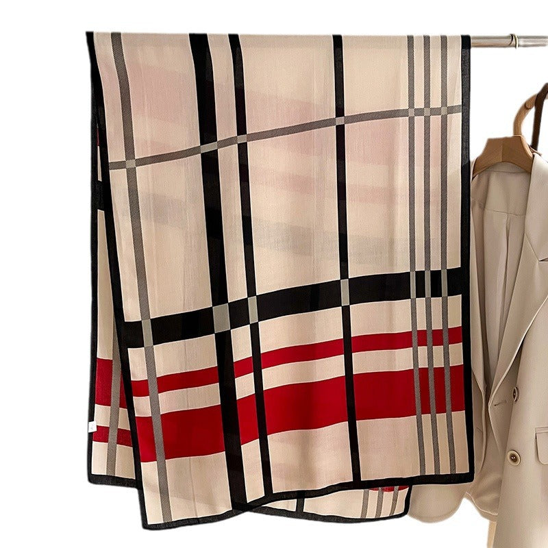 Soft Solid Winter Scarf - view 1