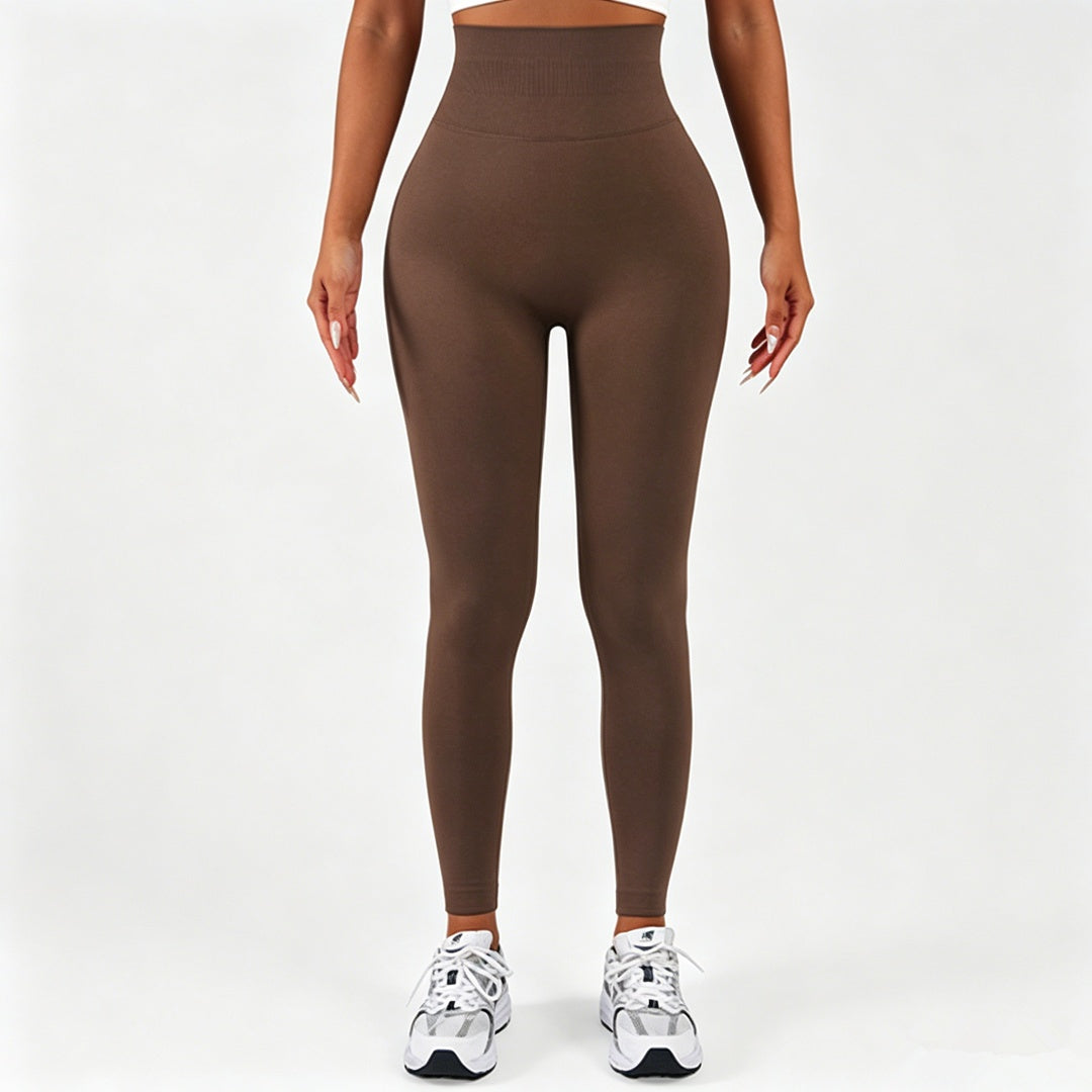 High-Waist Tummy Control Yoga Leggings – view 4 of 9 | My Dressing Room