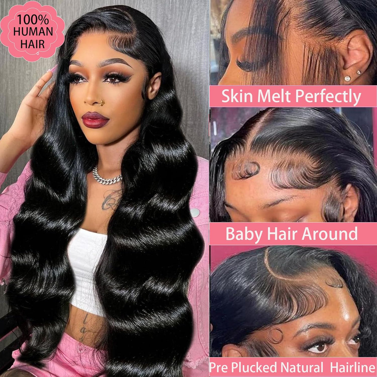 Natural Body Wave Lace Front Wig – view 5 of 5