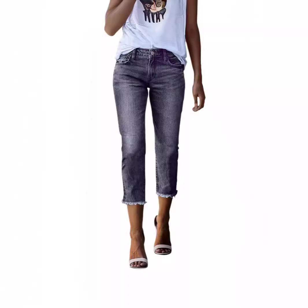 Retro Slim-Fit Stretch Jeans – view 8 of 9 | My Dressing Room