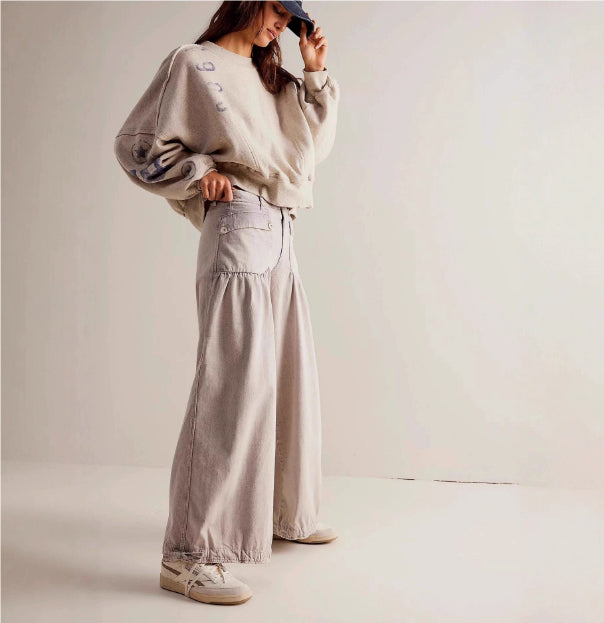 Loose Mid-Waist Straight Jeans – view 8 of 8 | My Dressing Room