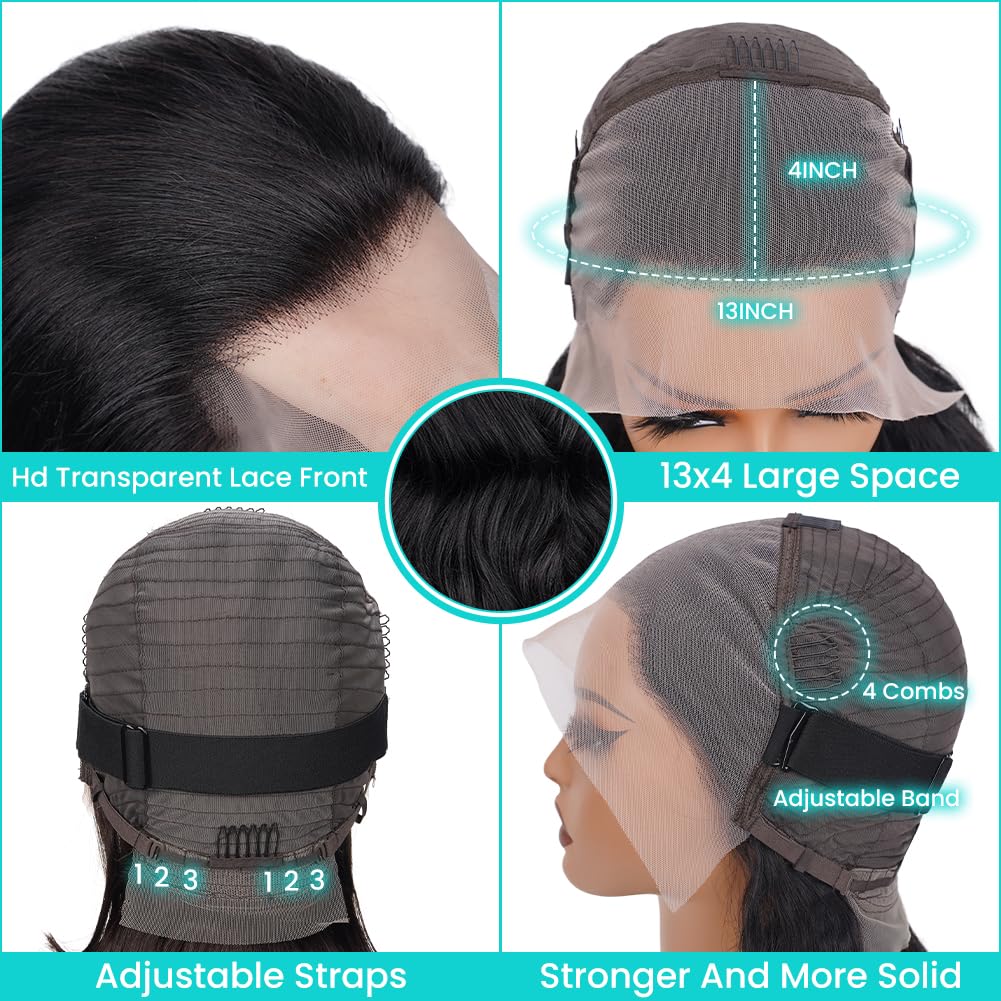 Natural Body Wave Lace Front Wig – view 4 of 5