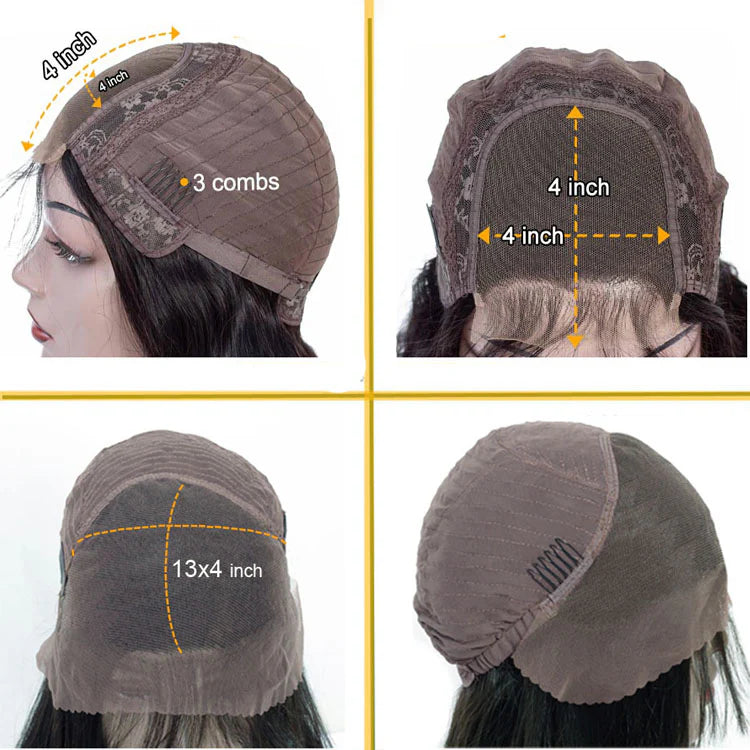 Chocolate Brown 4x4 Lace Closure Wig – view 3 of 4 | My Dressing Room