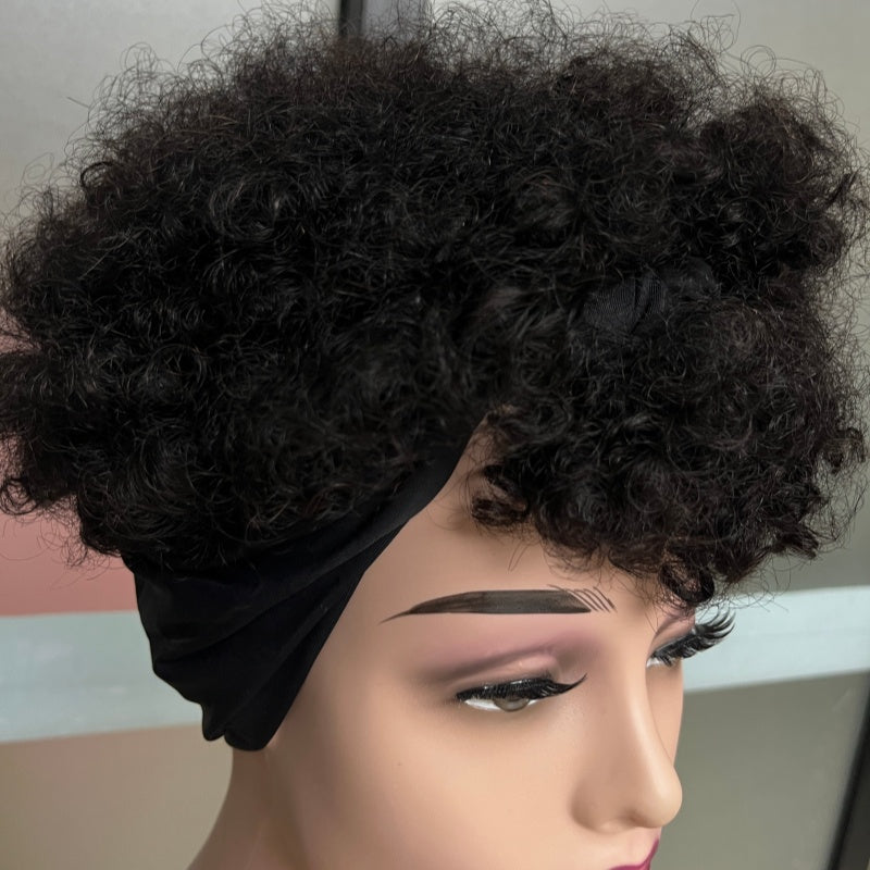 Afro Kinky Curly Headband Wig, Wear and Go – view 5 of 8 | My Dressing Room