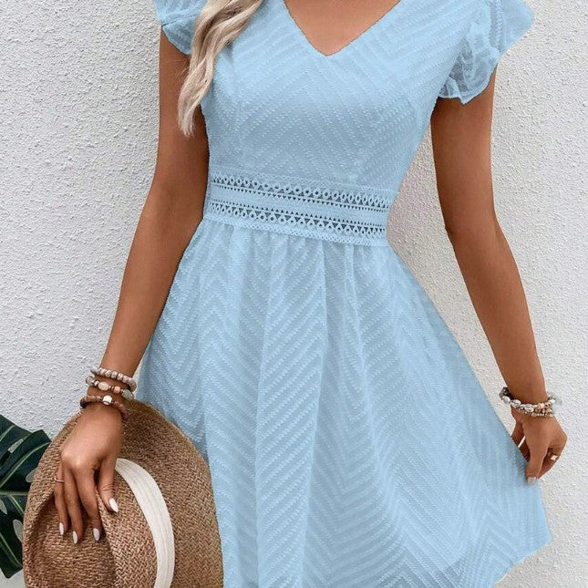 Lace Flounced Midi Dress – view 4 of 8