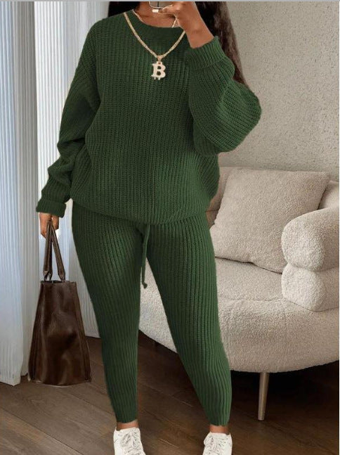 Ribbed Knit Sweater & Pants Set – view 9 of 10 | My Dressing Room