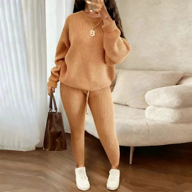 Ribbed Knit Sweater & Pants Set – view 8 of 10 | My Dressing Room