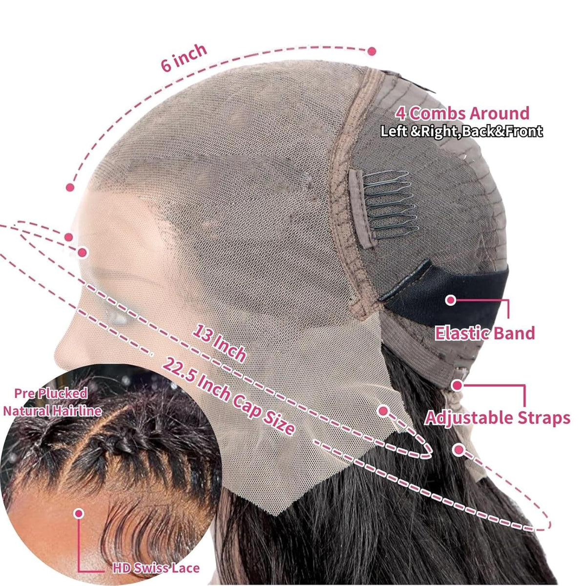 Body Wave 13x6 Lace Front Wig – view 9 of 10