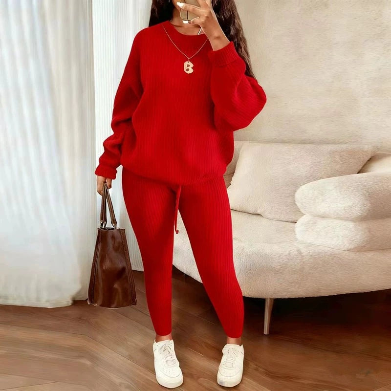 Ribbed Knit Sweater & Pants Set – view 7 of 10 | My Dressing Room