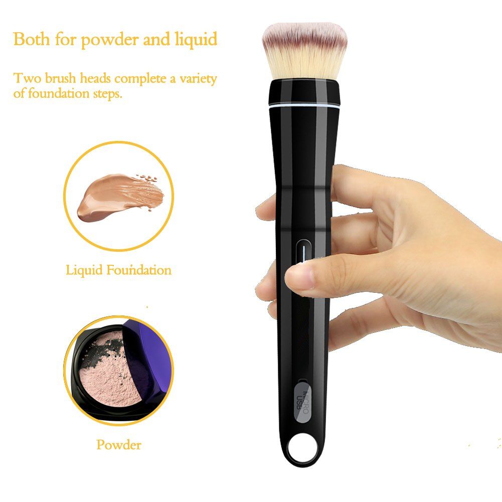 Popular Makeup Tools Portable Travel Cosmetic Electric Handle Makeup Brushes Blush Powder Foundation Single Makeup Brush – view 2 of 7 | My Dressing Room