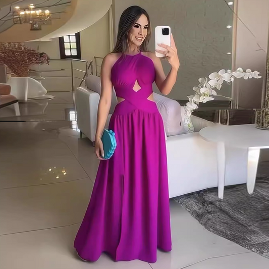 Pleated Velvet Bodycon Dress - view 1