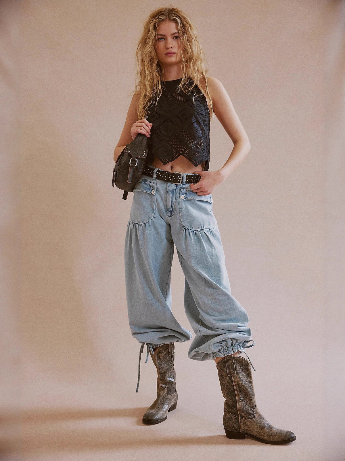 Loose Mid-Waist Straight Jeans – view 6 of 8 | My Dressing Room