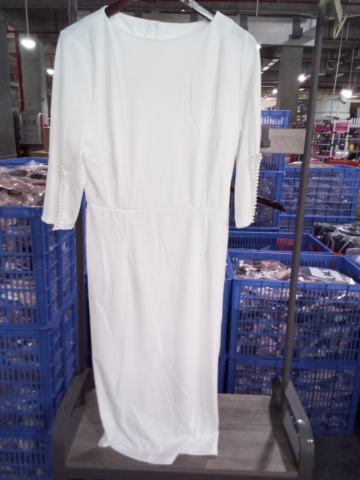 Beaded Half-Sleeve Work Dress – view 10 of 10