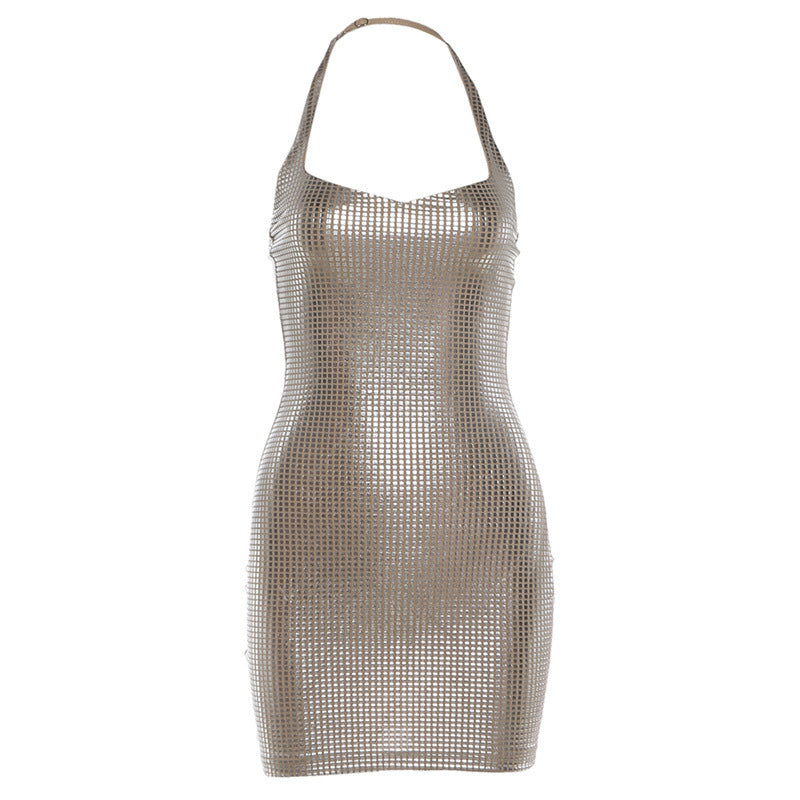 Halterneck Bodycon Wrap Dress – view 6 of 8 | My Dressing Room