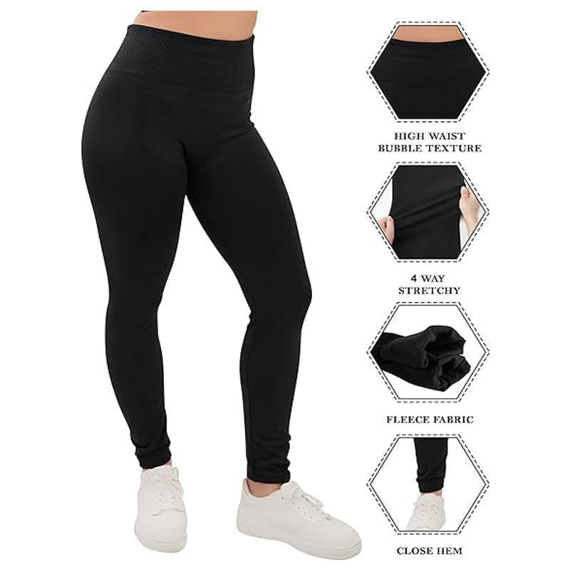 Fleece Lined High Waist Leggings – view 4 of 5 | My Dressing Room