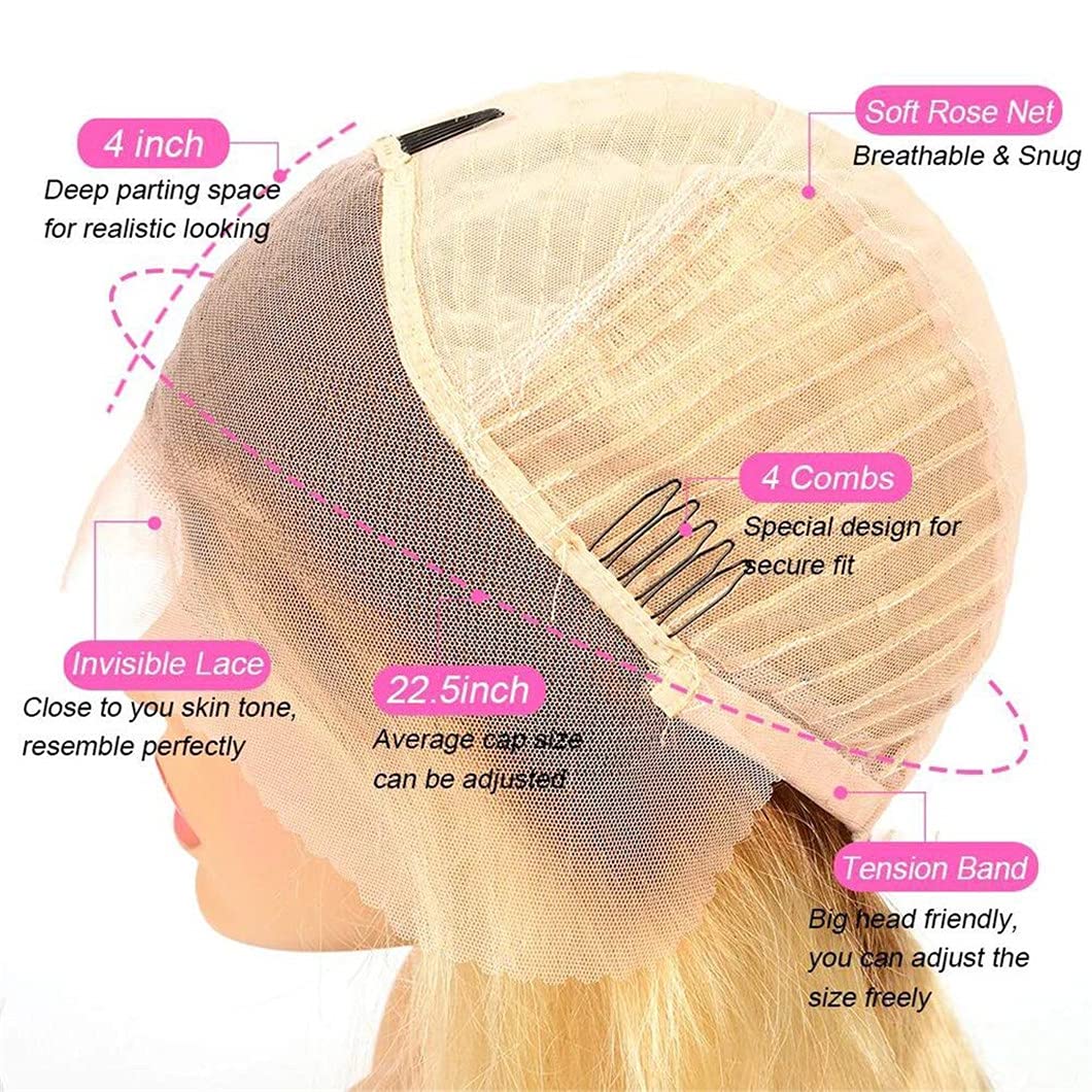 613 Blonde Straight Lace Front Wig – view 4 of 5