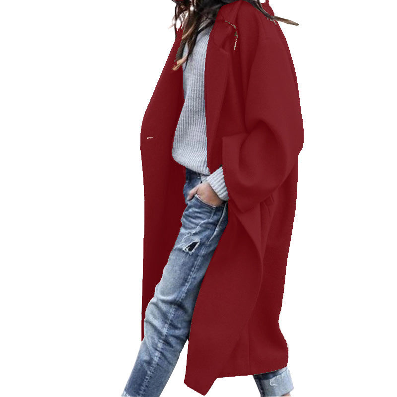Casual Wool-Blend Single-Breasted Coat – view 10 of 10 | My Dressing Room