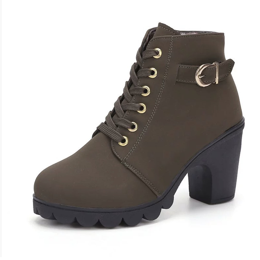 Leopard Print Suede Ankle Boots – view 6 of 10 | My Dressing Room