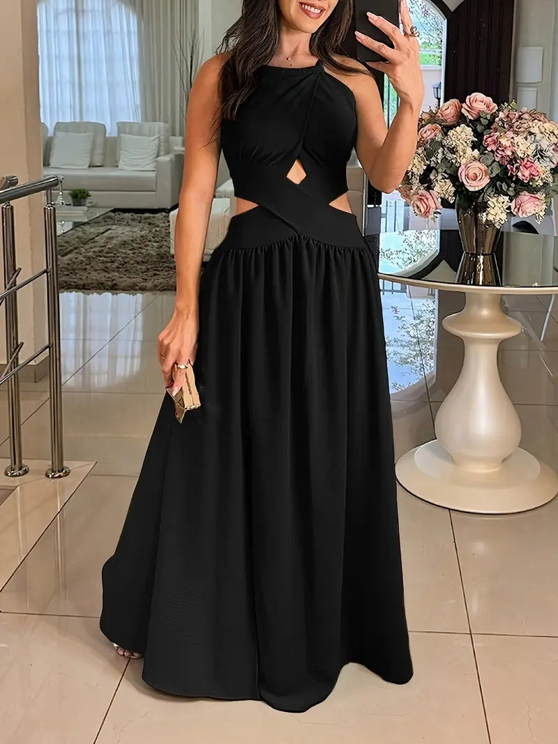 Pleated Velvet Bodycon Dress - view 2
